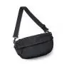 Custom Wholesale Oxford cloth casual Crossbody Chest messenger bag solid color black square bag mens shoulder bag 2024