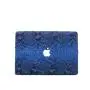 OEM ODM Custom Luxury Genuine Snake Skin Leather Protective Case Cover For Macbook Pro Air 11 12 13 14 15 16 Laptop