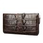 OEM ODM Cartera Hombre Billeteras De Cuero Luxury 100% Genuine Crocodile Leather Wallets For Mens Wholesale Men'S Clutch Purse