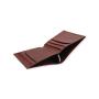 Custom leather wallet men card holder wallet rfid blocking slim men's leather wallet