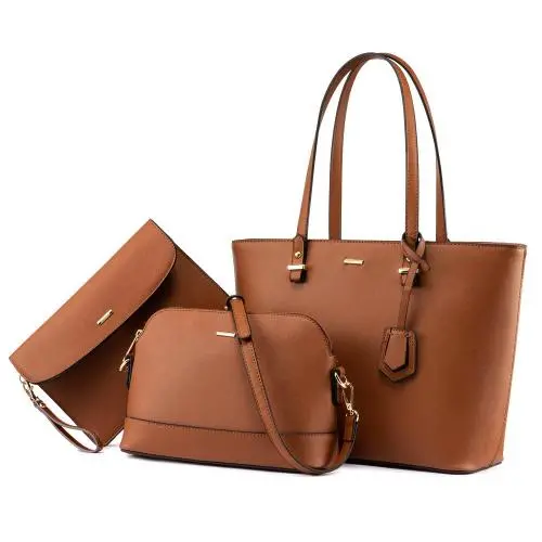 Lovevook custom hot sale high-quality customizable 3pcs handbag for women