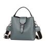 2024 Custom Luxury Genuine Leather Bucket Bags Handbags For Women Ladies