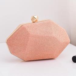 Fashion irregular shaped clutch handbags ladies party wedding bags lady design bling purses evening bags clutch for women