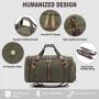 LOVEVOOK Custom Design Canvas overnight bags Large Expandable weekender Travel Bag 7pcs men Duffel Bag With Shoes Compartment