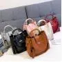 OEM554 Fashion Handbag Women High Quality Leather Bags Women Beads Tassel Bag Sets 3pcs in Sets Handbag Sets for Women