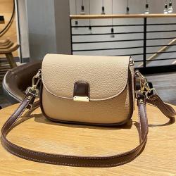 Trendy Autumn&Winter Tan Shoulder bags women handbags ladies fashion crossbody shoulder purse vegan leather bags wholesale