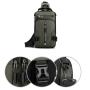Nylon Cloth  Hiking Waist Bag Fanny Pack with Water Bottle Holder for Men Pouch Hip Bum Bag Chest Sling Bag