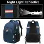 large capacity custom usb charge backpack for outdoor unisex reflective tape daily life nylon laptop backpacks bag