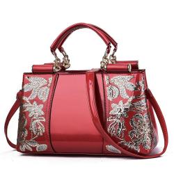 Handbag Ladies Four Seasons New Fashionable Embroidery Handbag Simple One-shoulder Crossbody Bag Ladies Handbags Women Bag