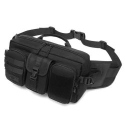 KBW769 Hot Sale Men Waist Pack Outdoor Waterproof Crossbody Bag Sports Multifunctional Travel Tactical Waist Bag
