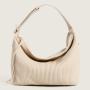2024 New arrival top quality  fashion design Wrinkle Hobo Hand Bags For Women Shopping Embroidery Purses
