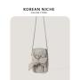 Factory Direct PU/Nylon Material Soft One Shoulder Crossbody Zipper Handbag Shoulder  Women Shoulder