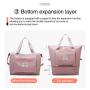 wholesale custom luggage travel bags large capacity portable handbag storage women's large capacity foldable shoulder bag
