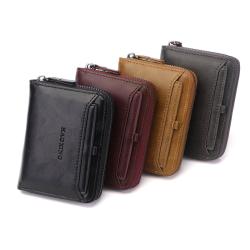 Customized Minimalist Card Holder Men Card Holder Wallet Pu Leather Coin Purse Carteras Mujer Wholesale Cartera De Hombre