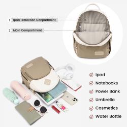 LOVEVOOK Teenage Girls small Female Phone Pouch Multi-Function Small Bagpack shoulder bag pu leather mini backpack women