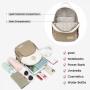 LOVEVOOK Teenage Girls small Female Phone Pouch Multi-Function Small Bagpack shoulder bag pu leather mini backpack women