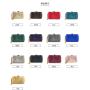 Wholesale Famous New Design Luxury Evening Party Bags For Women Satin Purses Wedding Bag