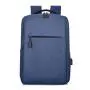 Simple dual-shoulder bag with USB charging for men, large-capacity casual business laptop backpack
