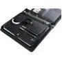 A4 Size PU Vegan Leather Document Zipper Padfolio Folder Office Resume Folder
