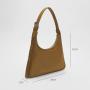 2024 Customized  Brand  Hot Selling New Fashion Simple Small Square Bag Women's Underarm Bag Light luxury Single Shoulder Bag