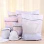 CCF679 Mesh Laundry Bag Machine Washable Drawstring Design Travel Mesh Laundry Wash Bags For Blouse Travel Storage Organize Bag