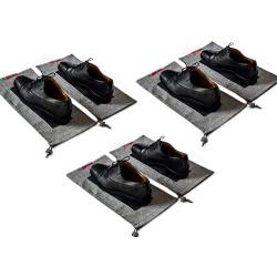 Gelory Travel Portable Sneaker Carrier Organizer Drawstring Pouch Bag Shoe Bag With Breathable Mesh
