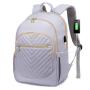 LOVEVOOK 2023 new quilted backpack bags for women men fashion 15.6 17.3in large travel daily school work custom laptop backpacks