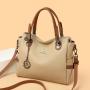 Luxury Designer Leather Hand Bags Big Capacity Tote for Women Vintage Top-handle Shoulder Bags Fashion Handbags Women Bags