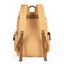 2024 Custom Hot Selling Retro Genuine Leather Canvas Backpack Bag For Men Leisurely Life