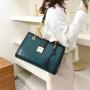 2024 Minissimi Wholesale Alligator Pattern Purses and Handbags Women's Tote Bags Sling Bags with Chain Decoration