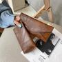 2024 Women's Long Fashionable Retro Envelope Wallet Bag sac main femm sac
