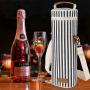 Canvas Wine Champagne Bubbly Lunch Bag Manufacturer Insulated Cooler Box  Single Bottle Wine Bag