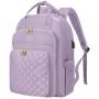 Laptop Backpack for Women Water Resistant Travel Work Backpack Purse Stylish College Bookbag Business Teacher Nurse Computer Bag
