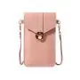 Simple New Phone bag for Women Mini Ins Fashion Messenger Bag Portable Shoulder Bag with a Generation of Hair for Students