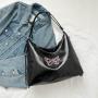 2023 Hot pu leather shoulder fur tote ladies purses and handbags bags Fashion Trends Ladies women's handbags