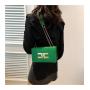 High quality Premium small square bag fashionable foreign crocodile grain ladies shoulder bag crossbody bag