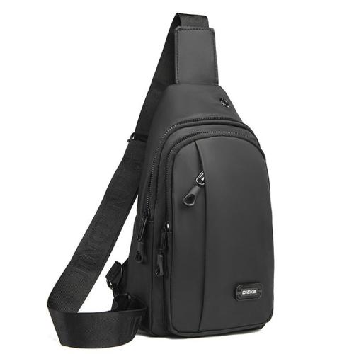 ZR661 Man Chest Bag New Waterproof Shoulder Bag Sports Travel Crossbody Leisure Solid Color Print logo Business High Quality Bag