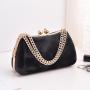 Slap-up hot sale fashion PU texture partygoing custom clutch handbag wedding evening bags for women