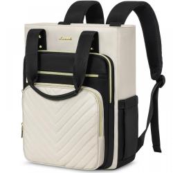 LOVEVOOK Fashion College Daypack for women 15.6 In Work Travel laptop Bag large capacity student school business laptop backpack
