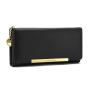 New Women's Long Solid Color Multi Card Wallet