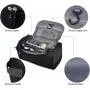 Factory Sale Mens Travel Bathroom Wash Shaving Dop Kit Shower Small Zipper Toiletry Bag