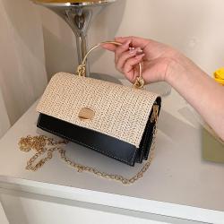 New Knitted Fashionable and Personalized Shoulder Handbag sac main femm sac