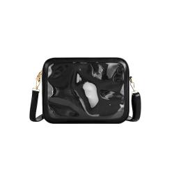 Low Moq Custom Ita Bag With Clear Window Pu Leather Ita Bag Insert For Pin Display