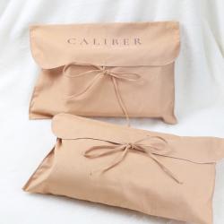 Custom Logo Printed Cotton Canvas Envelope Pouch Gift Cloth Packaging Lingerie Underwear Dust Cover Bag