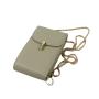 Fashion single shoulder crossbody cell phone purse pu leather women mobile cell phone bag