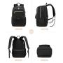 LOVEVOOK Girls Teenager School Bag Waterproof Casual Anti-Theft Daypack college office bag travel laptop backpack with USB Damen