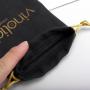 High Quality Customized Print Eco Friendly Dust Velvet Drawstring Pouch Personalized Logo Necklace Ring Bracelet Jewelry Bag