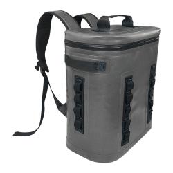 Durable Soft Beer Insulated Cooler Backpack Waterproof Fish Backpack Cooler with Heavy Duty Leakproof TPU Material Food Striped