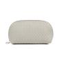 2024 Modern Zip Make Up Bag Luxury Shell Shape PU Leather Makeup Pouch Women Cosmetic Bags