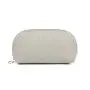 2024 Modern Zip Make Up Bag Luxury Shell Shape PU Leather Makeup Pouch Women Cosmetic Bags